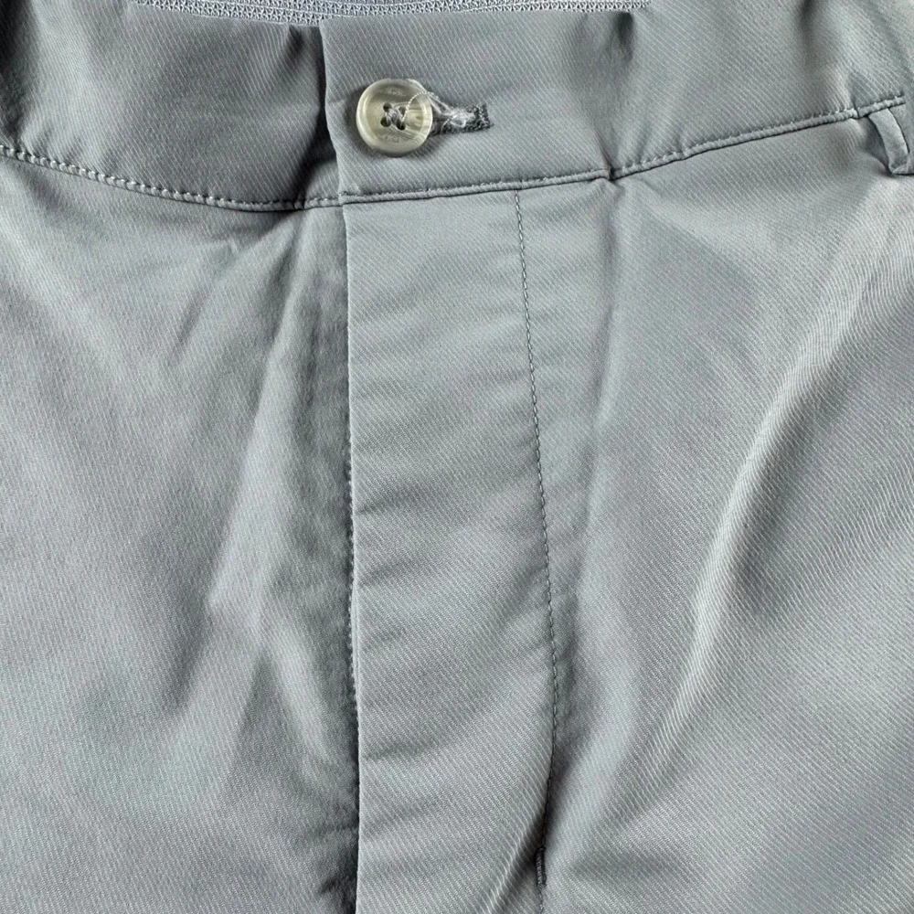 Greg Norman Mens Gray Golf Shorts Size‎ 38 Stretch 9 Inch Inseam Cargo Pocket
